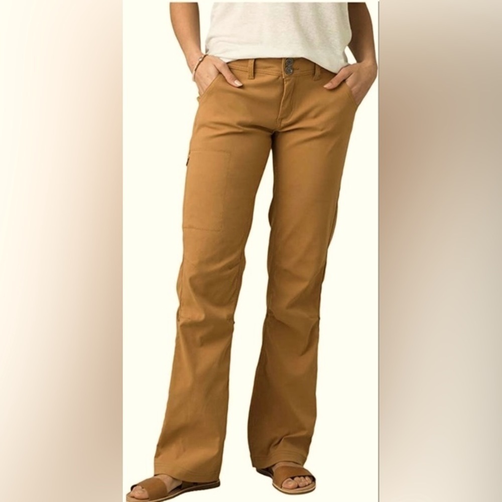 prAna Halle Straight Short Inseam Pants Hiking Convertible Size 12 (M) NWT